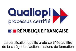 Logo Qualiopi avec action de formation Logo Qualiopi avec action de formation